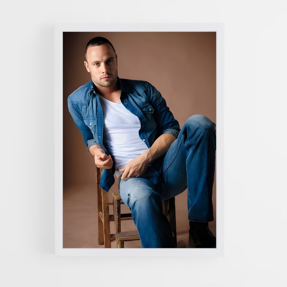 Poster Oscar de pistorius – affiche Jeux Olympiques (vue 3)